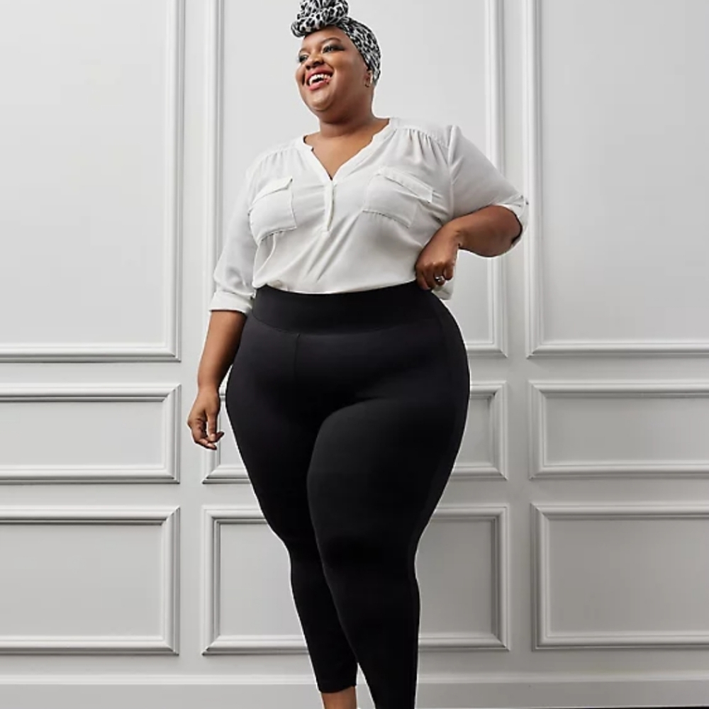 PIXIE PANT – LUXE PONTE BLACK